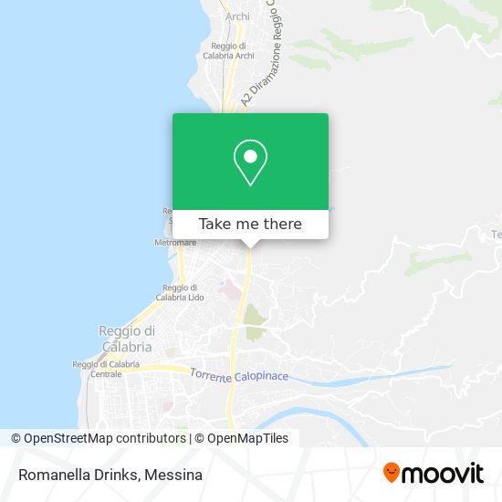 Romanella Drinks map