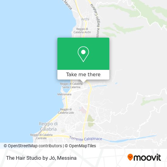 The Hair Studio by Jó map