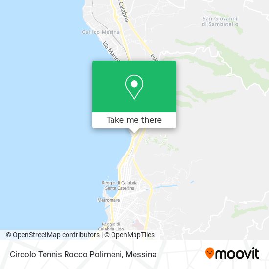 Circolo Tennis Rocco Polimeni map