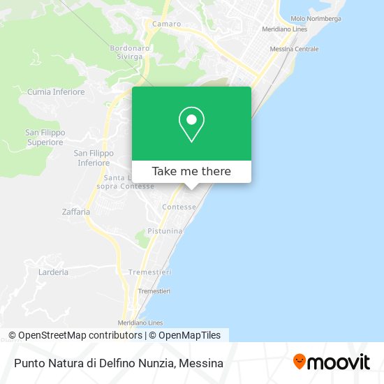 Punto Natura di Delfino Nunzia map