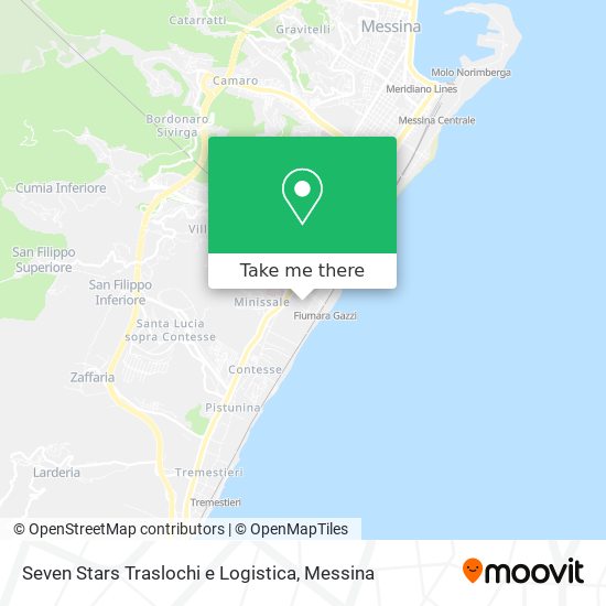 Seven Stars Traslochi e Logistica map