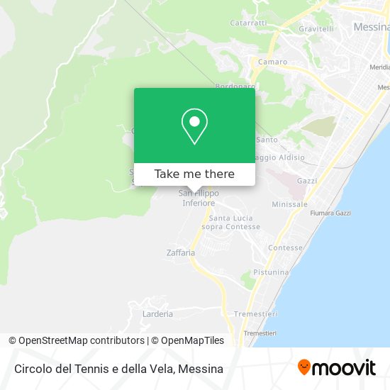Circolo del Tennis e della Vela map