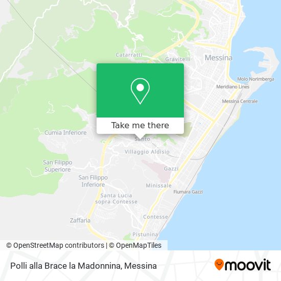 Polli alla Brace la Madonnina map