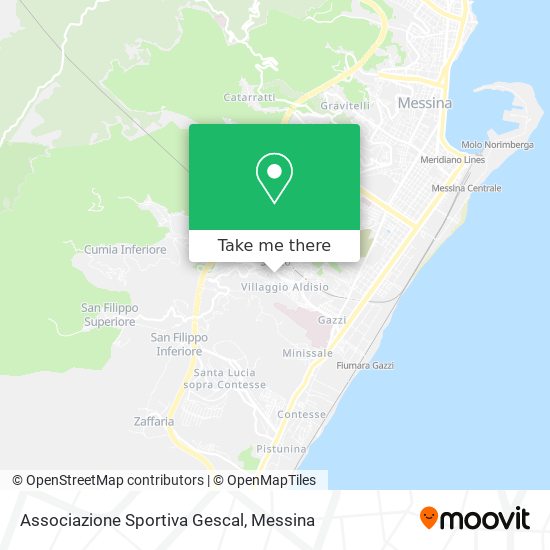 Associazione Sportiva Gescal map