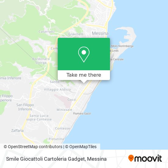 Smile Giocattoli Cartoleria Gadget map