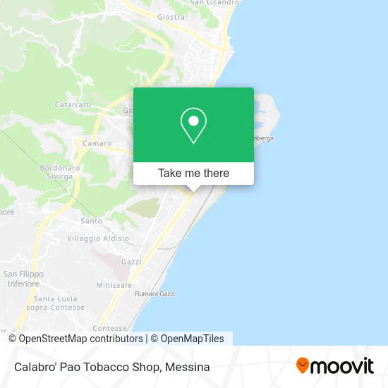 Calabro' Pao Tobacco Shop map