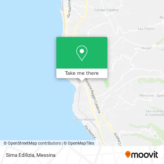 Sima Construction map