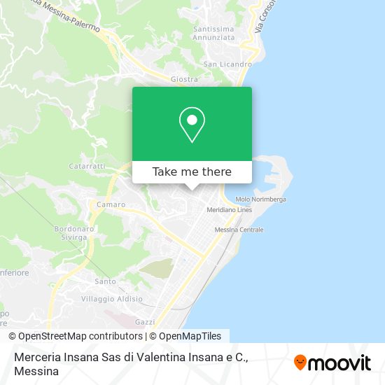 Merceria Insana Sas di Valentina Insana e C. map