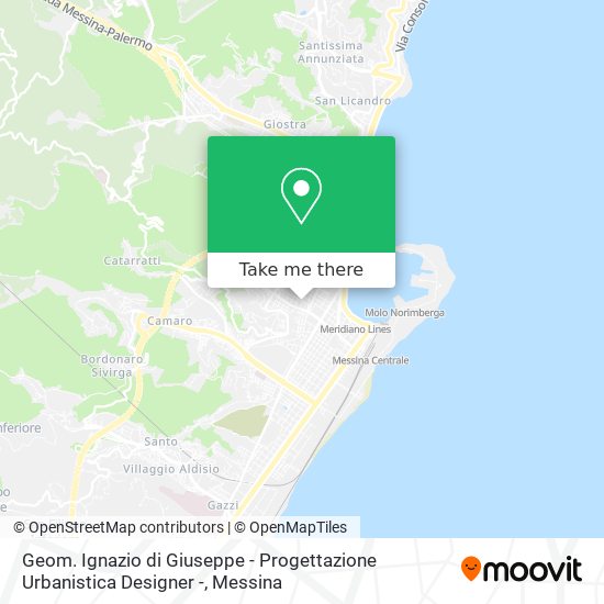 Geom. Ignazio di Giuseppe - Progettazione Urbanistica Designer - map