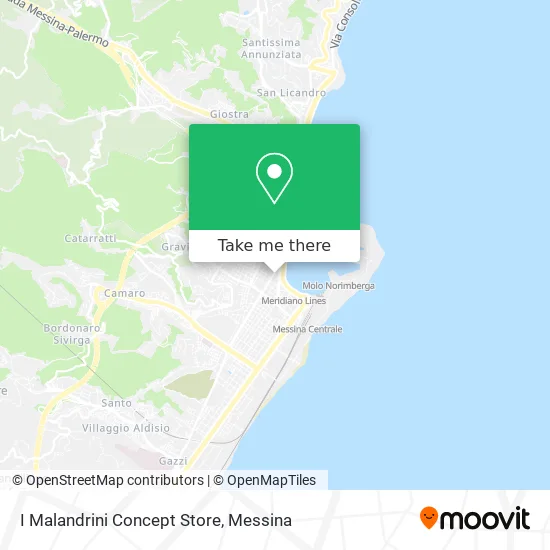 Malandrini Concept Store map