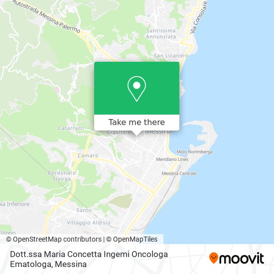 Dott.ssa Maria Concetta Ingemi Oncologa Ematologa map