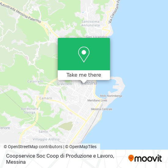Coopservice Soc Coop di Produzione e Lavoro map