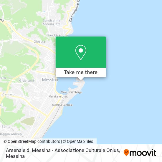 Arsenale di Messina - Associazione Culturale Onlus map