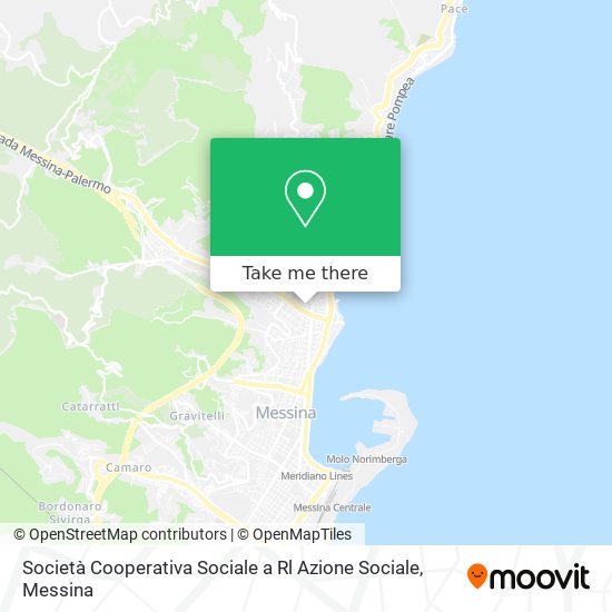 Società Cooperativa Sociale a Rl Azione Sociale map
