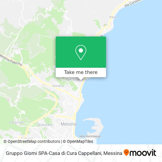 Gruppo Giomi SPA-Casa di Cura Cappellani map