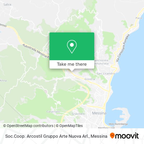 Soc.Coop. Arcostil Gruppo Arte Nuova Arl. map