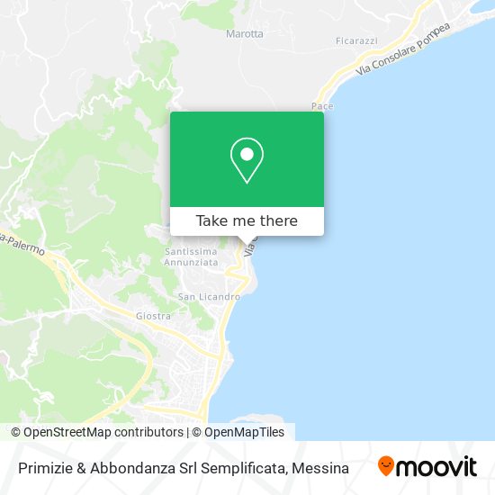 Primizie & Abbondanza Srl Semplificata map