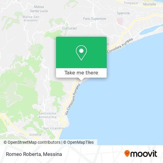 Romeo Roberta map