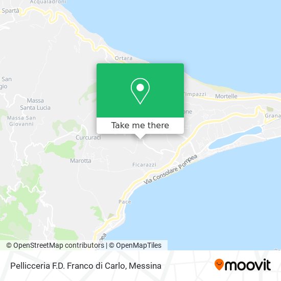 Pellicceria F.D. Franco di Carlo map