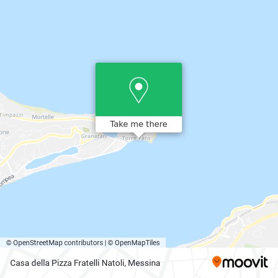 Casa della Pizza Fratelli Natoli map