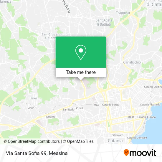 Santa Sofia Street 99 map