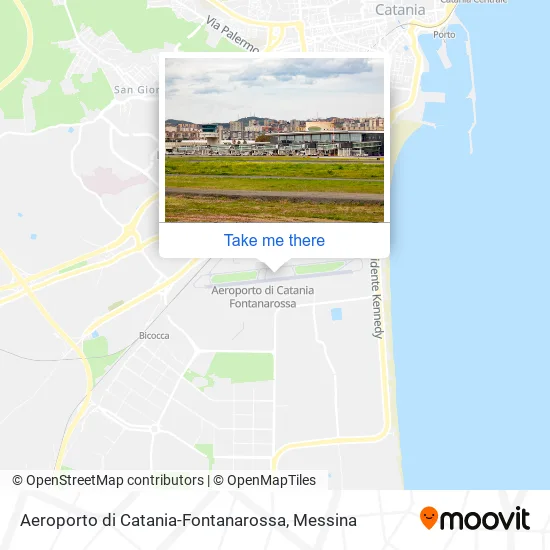 Aeroporto di Catania-Fontanarossa map