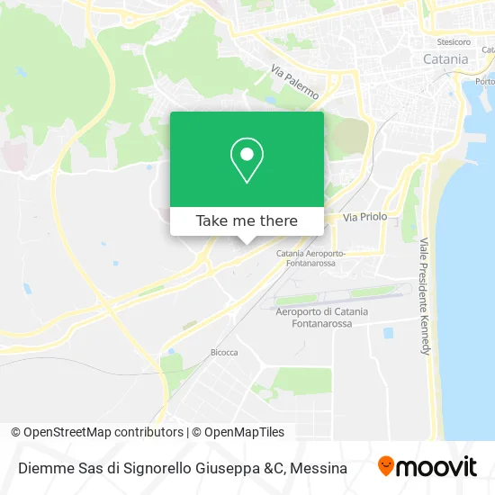 Diemme Sas di Signorello Giuseppa &C map