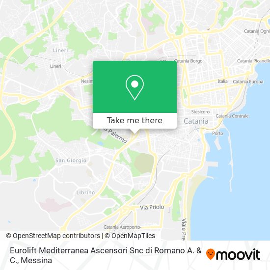 Eurolift Mediterranea Ascensori Snc di Romano A. & C. map