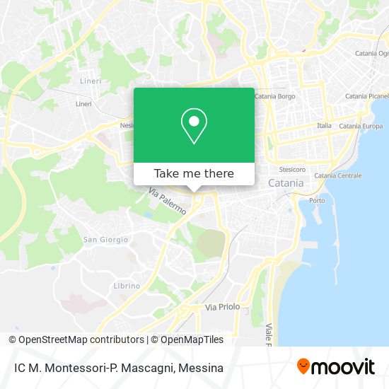 IC M. Montessori-P. Mascagni map