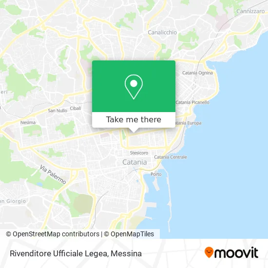 Official Legea Retailer map