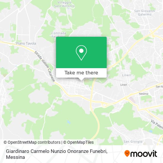 Giardinaro Carmelo Nunzio Onoranze Funebri map