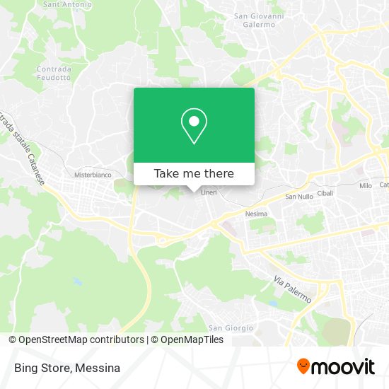 Bing Store map