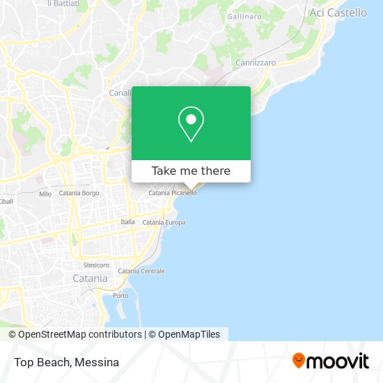 Top Beach map