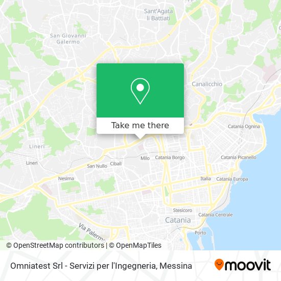 Omniatest Srl - Servizi per l'Ingegneria map