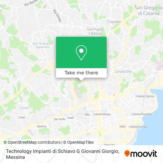 Technology Impianti di Schiavo G Giovanni Giorgio map