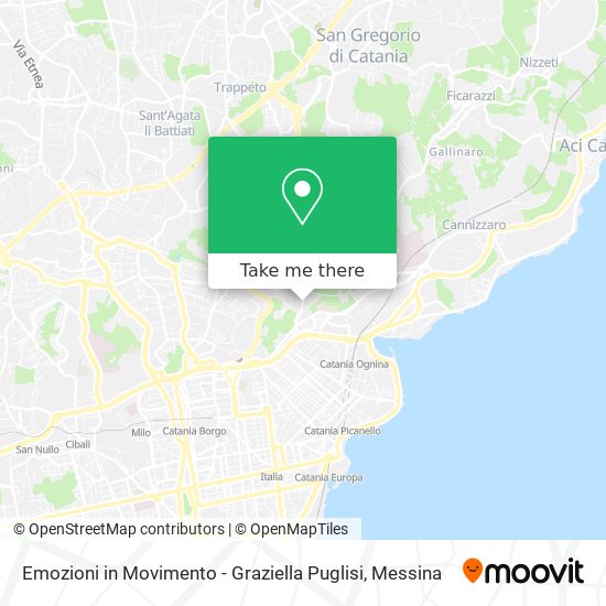 Emozioni in Movimento - Graziella Puglisi map