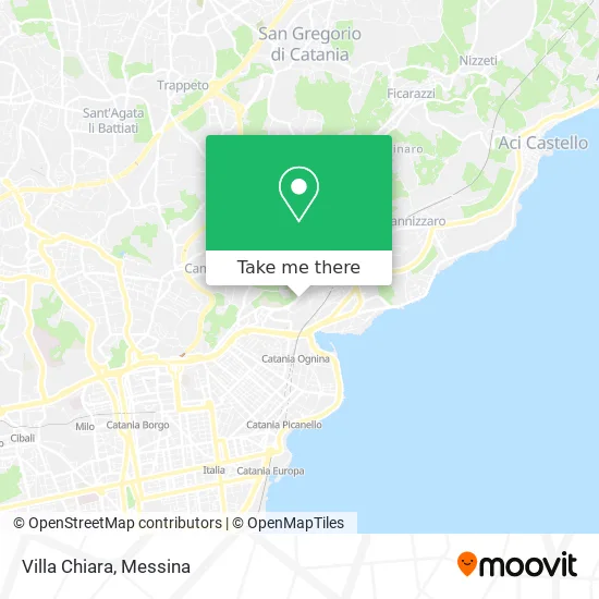 Villa Chiara map