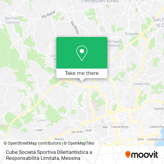 Cube Società Sportiva Dilettantistica a Responsabilità Limitata map