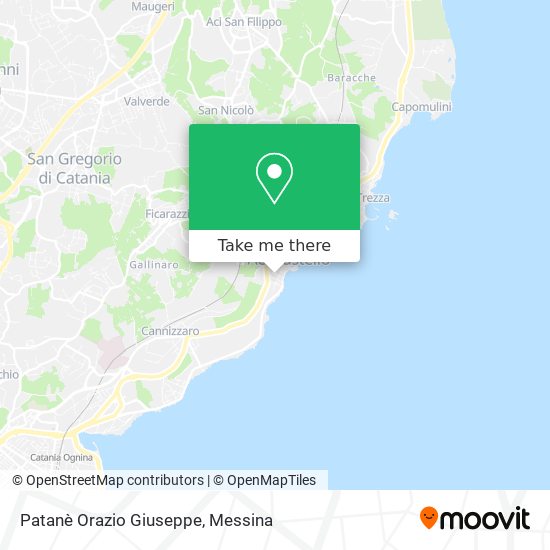 Patanè Orazio Giuseppe map