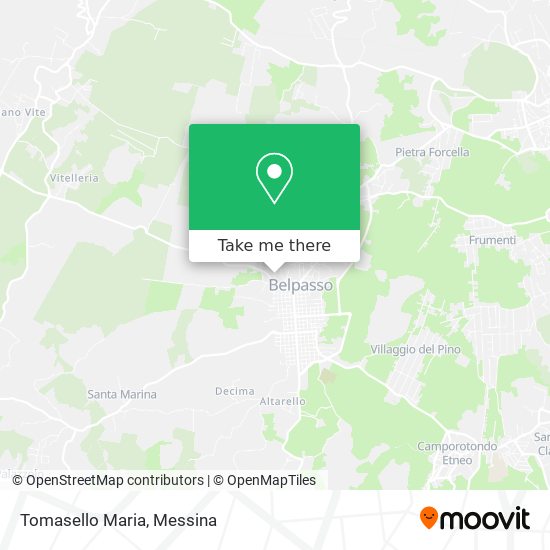 Tomasello Maria map