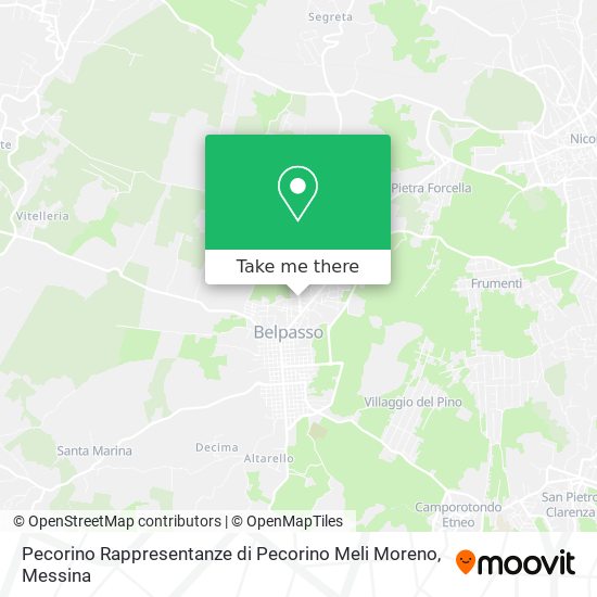 Pecorino Rappresentanze di Pecorino Meli Moreno map