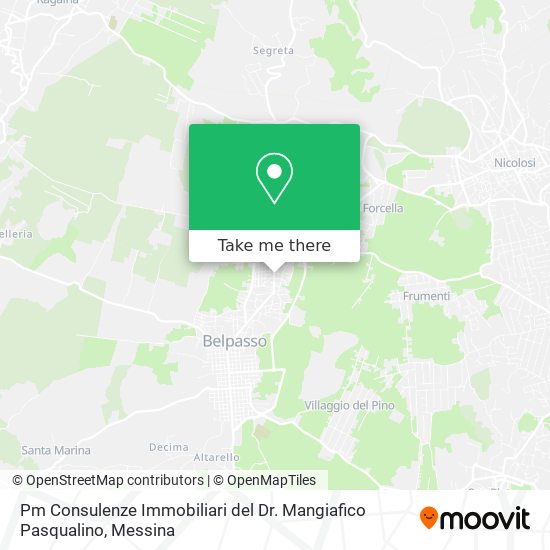 Pm Consulenze Immobiliari del Dr. Mangiafico Pasqualino map