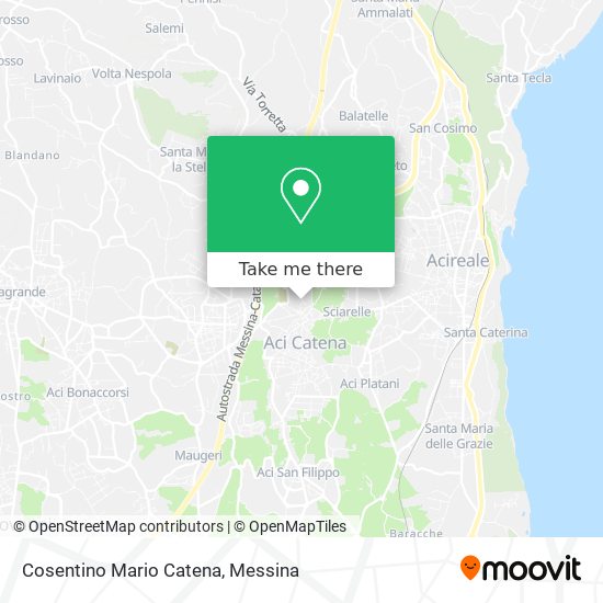 Cosentino Mario Catena map