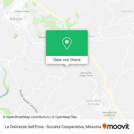 Le Dolcezze dell'Etna - Società Cooperativa map