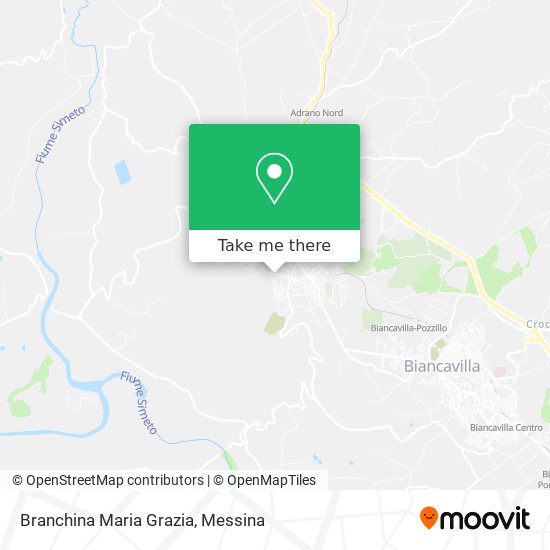 Branchina Maria Grazia map