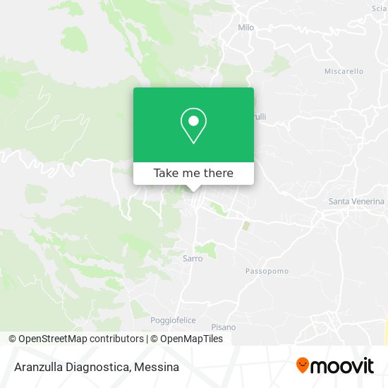 Aranzulla Diagnostica map