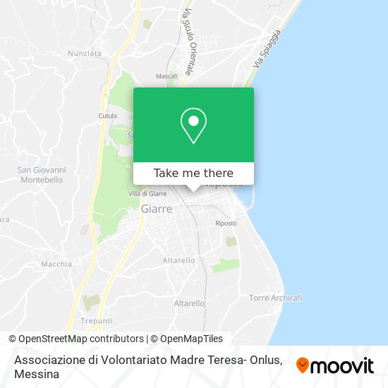 Associazione di Volontariato Madre Teresa- Onlus map
