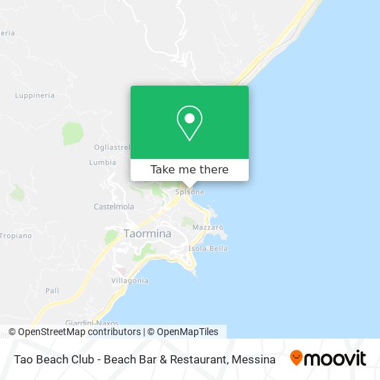 Tao Beach Club - Beach Bar & Restaurant map