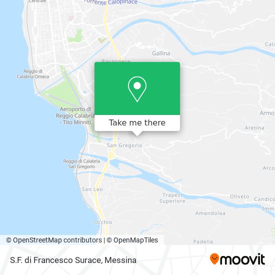 S.F. di Francesco Surace map
