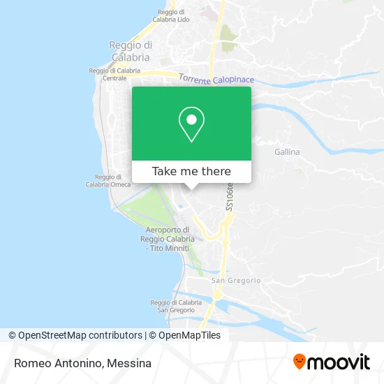 Romeo Antonino map